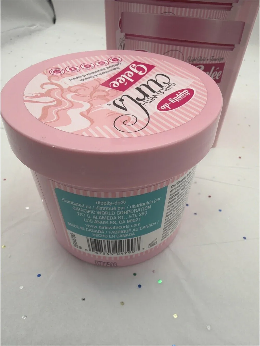 2 Jars Dippity-do Girls with Curls Gelee 11.5 oz (New in box)